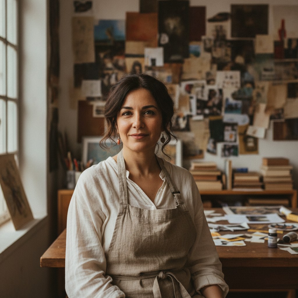 Derya Soydan, atölye kurucusu, portre